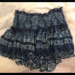 Loveshackfancy blue skirt (XS/XXS)